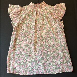 Romantic 1.State Flutter Sleeve Blouse